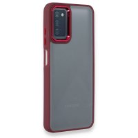 Newface Samsung Galaxy A03S Kılıf Dora Kapak - Kırmızı