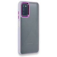 Newface Samsung Galaxy A03S Kılıf Dora Kapak - Lila