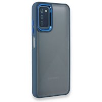 Newface Samsung Galaxy A03S Kılıf Dora Kapak - Mavi