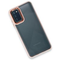 Newface Samsung Galaxy A03S Kılıf Dora Kapak - Pudra