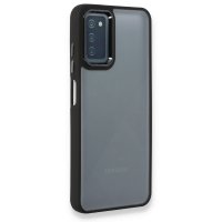 Newface Samsung Galaxy A03S Kılıf Dora Kapak - Siyah