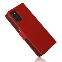 Newface Samsung Galaxy A03S Kılıf Trend S Plus Kapaklı Kılıf - Kırmızı