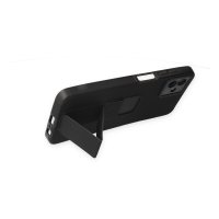 Newface Samsung Galaxy A04 Kılıf Mega Standlı Silikon - Siyah