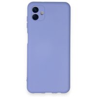 Newface Samsung Galaxy A04E Kılıf Nano içi Kadife Silikon - Lila