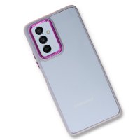 Newface Samsung Galaxy A04S Kılıf Dora Kapak - Lila