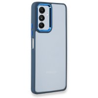 Newface Samsung Galaxy A04S Kılıf Dora Kapak - Mavi