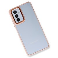 Newface Samsung Galaxy A04S Kılıf Dora Kapak - Pudra