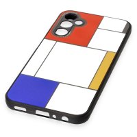 Newface Samsung Galaxy A04S Kılıf Mirror Desenli Kapak - Mirror - 9