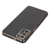 Newface Samsung Galaxy A04S Kılıf Volet Silikon - Siyah