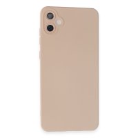 Newface Samsung Galaxy A05 Kılıf Nano içi Kadife Silikon - Pudra
