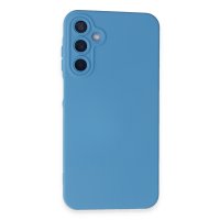 Newface Samsung Galaxy A05S Kılıf Nano içi Kadife Silikon - Mavi