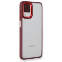 Newface Samsung Galaxy A12 Kılıf Dora Kapak - Kırmızı