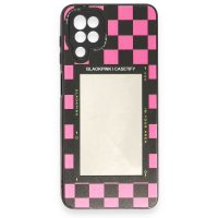 Newface Samsung Galaxy A12 Kılıf Mirror Desenli Kapak - Mirror - 8