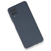 Newface Samsung Galaxy M12 Kılıf Nano içi Kadife Silikon - Gri