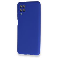 Newface Samsung Galaxy A12 Kılıf First Silikon - Lacivert