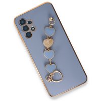 Newface Samsung Galaxy A13 4G Kılıf Esila Silikon - Gri