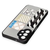 Newface Samsung Galaxy A13 4G Kılıf Mirror Desenli Kapak - Mirror - 6