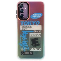 Newface Samsung Galaxy A14 4G Kılıf Estoril Desenli Kapak - Estoril - 1