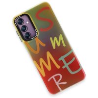 Newface Samsung Galaxy A14 4G Kılıf Estoril Desenli Kapak - Estoril - 3