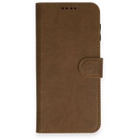 Newface Samsung Galaxy A14 4G Kılıf Trend S Plus Kapaklı Kılıf - Taba