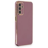 Newface Samsung Galaxy A14 4G Kılıf Volet Silikon - Kırmızı
