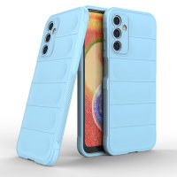 Newface Samsung Galaxy A14 4G Kılıf Optimum Silikon - Sky Blue