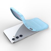 Newface Samsung Galaxy A14 4G Kılıf Optimum Silikon - Sky Blue