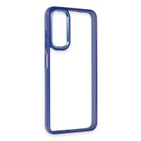 Newface Samsung Galaxy A15 4G Kılıf Power Silikon - Lacivert