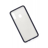 Newface Samsung Galaxy A20S Kılıf Montreal Silikon Kapak - Lacivert