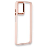 Newface Samsung Galaxy A22 Kılıf Dora Kapak - Pudra