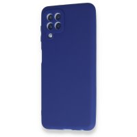 Newface Samsung Galaxy M22 Kılıf First Silikon - Mavi