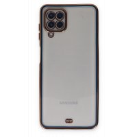 Newface Samsung Galaxy M32 Kılıf Liva Silikon - Mavi