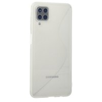 Newface Samsung Galaxy A22 Kılıf S Silikon - Şeffaf