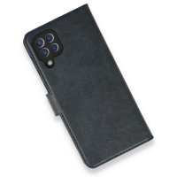 Newface Samsung Galaxy M32 Kılıf Trend S Plus Kapaklı Kılıf - Lacivert