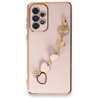 Newface Samsung Galaxy A23 4G Kılıf Esila Silikon - Pudra