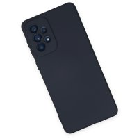 Newface Samsung Galaxy A23 4G Kılıf Nano içi Kadife Silikon - Lacivert