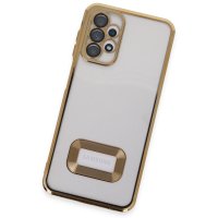 Newface Samsung Galaxy A23 4G Kılıf Slot Silikon - Gold