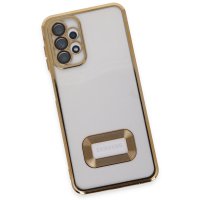 Newface Samsung Galaxy A23 4G Kılıf Slot Silikon - Gold