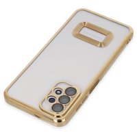 Newface Samsung Galaxy A23 4G Kılıf Slot Silikon - Gold