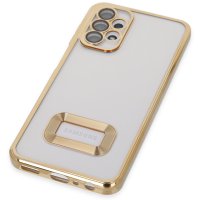 Newface Samsung Galaxy A23 4G Kılıf Slot Silikon - Gold