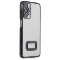 Newface Samsung Galaxy A23 4G Kılıf Slot Silikon - Siyah