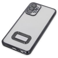 Newface Samsung Galaxy A23 4G Kılıf Slot Silikon - Siyah