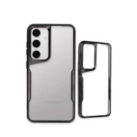 Newface Samsung Galaxy A24 4G Kılıf Boyi Silikon Kapak - Gümüş