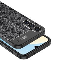 Newface Samsung Galaxy A24 4G Kılıf Auto Focus Kapak - Siyah