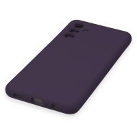 Newface Samsung Galaxy A24 4G Kılıf Nano içi Kadife Silikon - Mor
