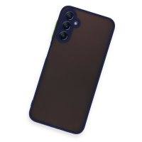 Newface Samsung Galaxy A25 5G Kılıf Montreal Silikon Kapak - Lacivert