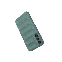 Newface Samsung Galaxy A25 5G Kılıf Optimum Silikon - Koyu Yeşil