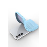 Newface Samsung Galaxy A25 5G Kılıf Optimum Silikon - Sky Blue