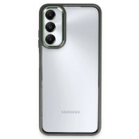 Newface Samsung Galaxy A25 5G Kılıf Power Silikon - Koyu Yeşil