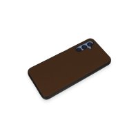 Newface Samsung Galaxy A25 5G Kılıf Taft Kapak - Kahverengi